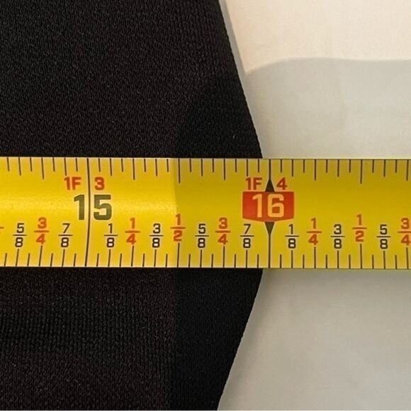 Express Drape Neck Little Black‎ Dress Minimalist Neutral Y2K NWOT Size 3/4 - Picture 11 of 11